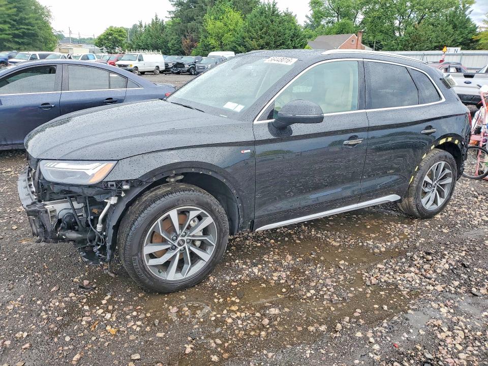 2022 Audi Q5 VIN WA1FAAFY9N2014933 COPART salvage auction — FRONT END, Md - Cert Of Salvage < 75% Damage, sold $16,200 on 2026-07-06 (photo 1)