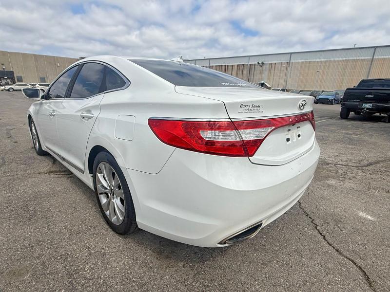 2013 Hyundai Azera VIN KMHFG4JG8DA312524 COPART salvage auction — FRONT END, Ok - Certificate Of Title (P), sold $600 on 2026-07-02 (photo 3)