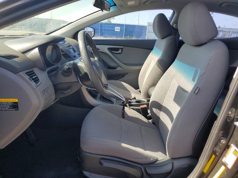 2016 Hyundai Elantra VIN 5NPDH4AE8GH747466 COPART salvage auction — REAR END, Salvage Title, sold $625 on 2026-07-31 (photo 7)