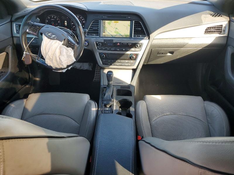 2015 Hyundai Sonata VIN 5NPE34AB0FH071859 COPART salvage auction — FRONT END, Id - Salvage Certificate Of Title, sold $1,350 on 2026-08-21 (photo 8)