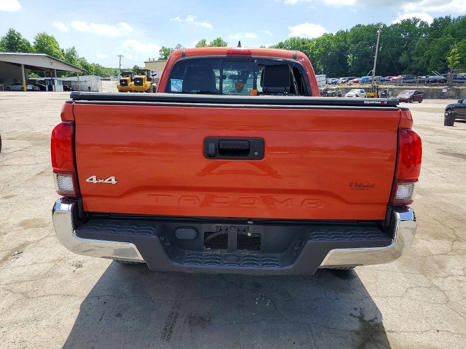 2018 Toyota Tacoma VIN 5TFSX5ENXJX062472 COPART salvage auction — FRONT END, Ny - Mv-907A Salvage Certificate, sold $10,200 on 2026-07-07 (photo 6)