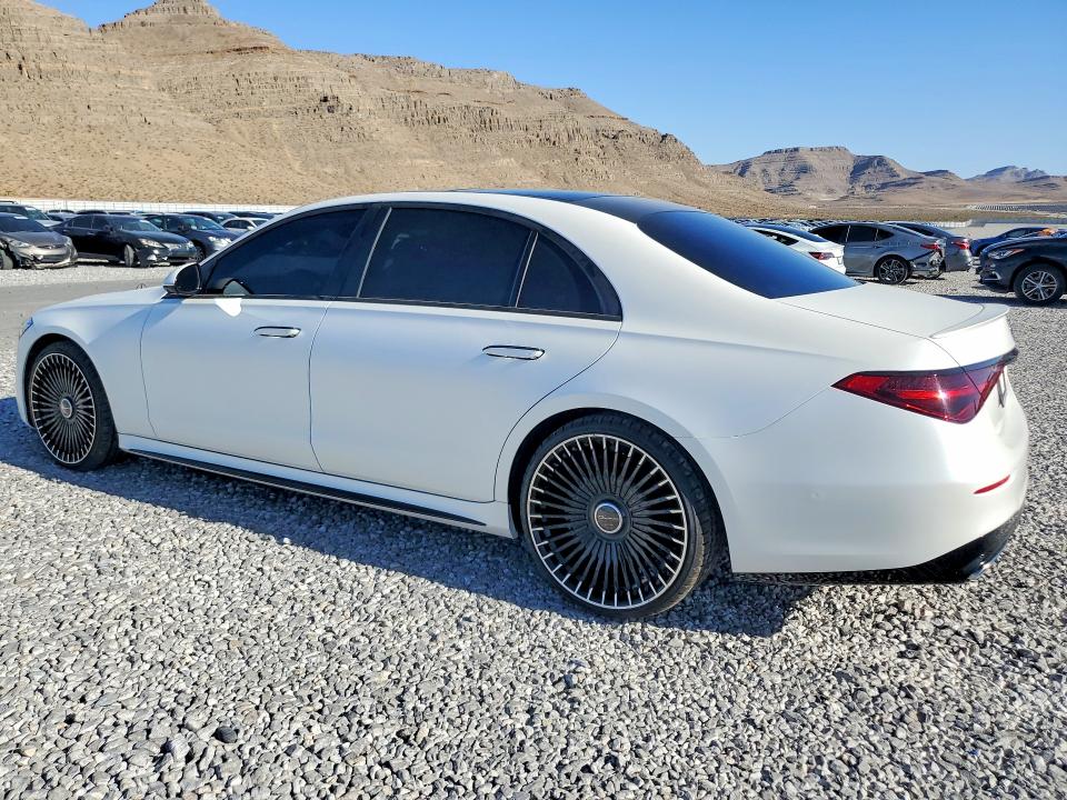2025 Mercedes-benz VIN W1K6G7GB9SA325433 COPART salvage auction — VANDALISM, Nv - Salvage Title, sold $67,000 on 2026-07-22 (photo 2)
