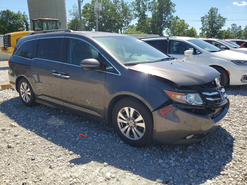 2016 Honda VIN 5FNRL5H60GB162095 COPART salvage auction — FRONT END, Mi - Certificate Of Title, sold $1,300 on 2026-07-03 (photo 4)