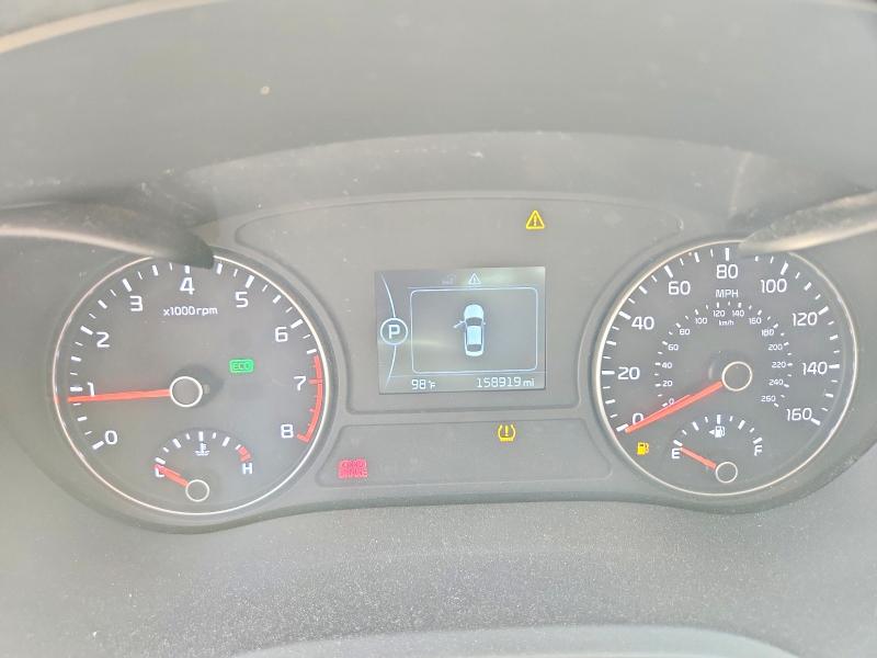 2016 Kia Optima VIN KNAGT4L38G5095954 COPART salvage auction — REAR END, Tx - Bonded Title - Salvage, sold $175 on 2026-07-23 (photo 9)