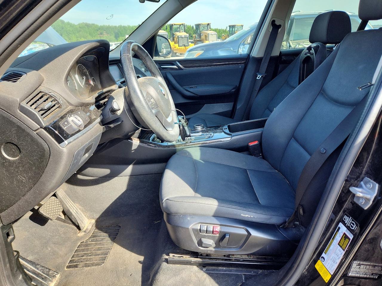 2015 BMW X3 VIN 5UXWZ7C58F0F75845 COPART salvage auction — Side, WV - CERTIFICATE OF TITLE (P), sold $3,450 on 2026-07-08 (photo 7)