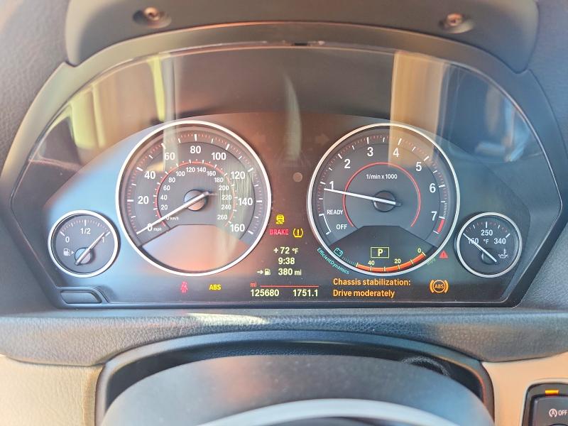 2014 BMW 4er VIN WBA3N3C57EK230442 COPART salvage auction — FRONT END, CA - SALVAGE CERTIFICATE, sold $125 on 2026-07-21 (photo 9)
