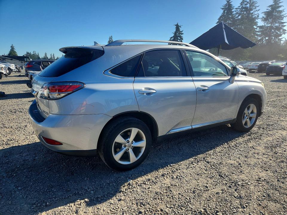 2013 Lexus Rx 350 VIN JTJBK1BA8D2023628 COPART salvage auction — FRONT END, Wa - Bill Of Sale, sold $3,700 on 2026-07-04 (photo 3)