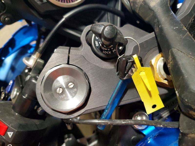 2023 Suzuki Gsx-r VIN JS1GN7FA7P7101220 COPART salvage auction — FRONT END, IA - CERT OF TITLE-SALVAGE TITLE, sold $1,200 on 2026-07-30 (photo 8)