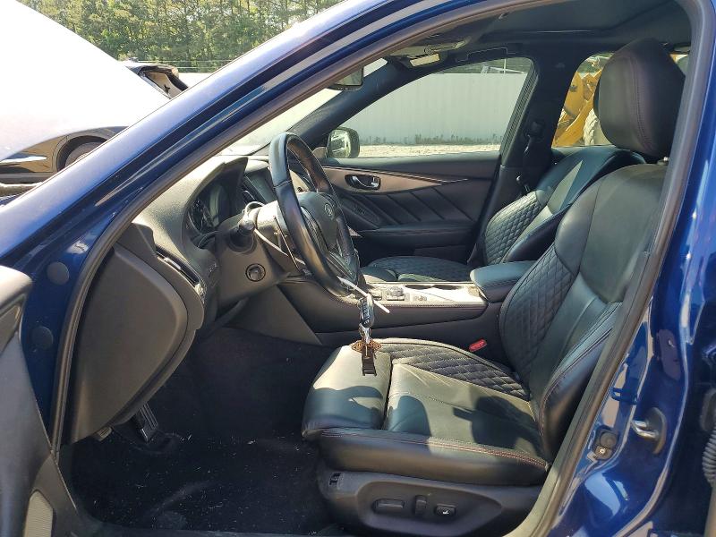 2020 Infiniti Q50 VIN JN1FV7AP2LM630683 COPART salvage auction — SIDE, Pa - Certificate Of Salvage, sold $7,000 on 2026-08-25 (photo 7)