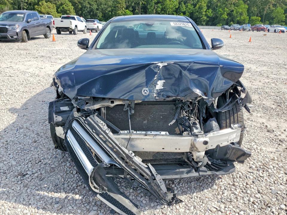 2018 Mercedes-benz E-klasse VIN WDDZF4JBXJA303818 COPART salvage auction — FRONT END, TX - SALVAGE VEHICLE TITLE, sold $4,150 on 2026-07-31 (photo 5)