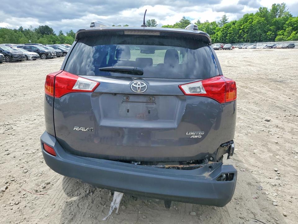 2015 Toyota Rav 4 VIN 2T3DFREV4FW337350 COPART salvage auction — REAR END, MA - CERT OF TITLE-RECONSTRCTD COLL, sold $5,400 on 2026-07-02 (photo 6)