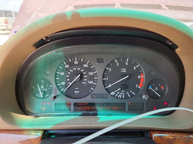 2001 BMW 7 series VIN WBAGG83431DN84148 COPART salvage auction — FRONT END, Tx - Salvage Vehicle Title, sold $450 on 2026-07-02 (photo 9)