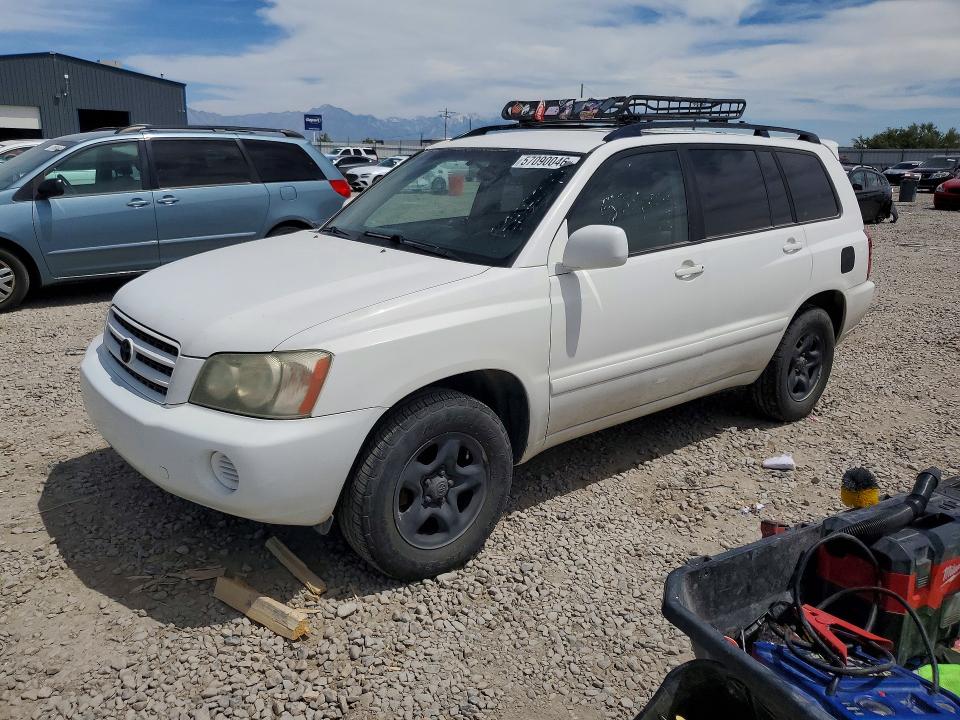 2003 Toyota Highlander VIN JTEGF21A230120656 COPART salvage auction — MECHANICAL, Ut - Certificate Of Title, sold $775 on 2026-07-17 (photo 1)
