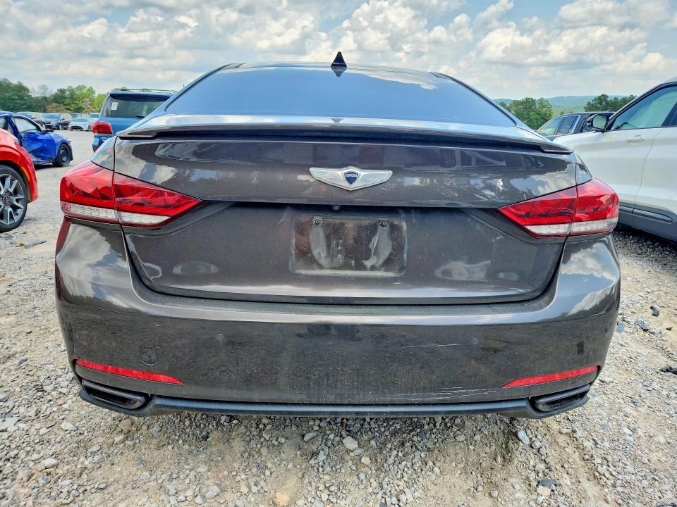 2016 Hyundai Genesis VIN KMHGN4JE4GU126653 COPART salvage auction — FRONT END, Al - Cert Of Title-Salvage Title, sold $3,250 on 2026-07-14 (photo 6)
