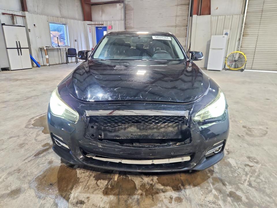 2015 Infiniti VIN JN1BV7AR9FM417394 COPART salvage auction — FRONT END, Ct - Cert Of Title-Salvage, sold $1,100 on 2026-07-08 (photo 5)