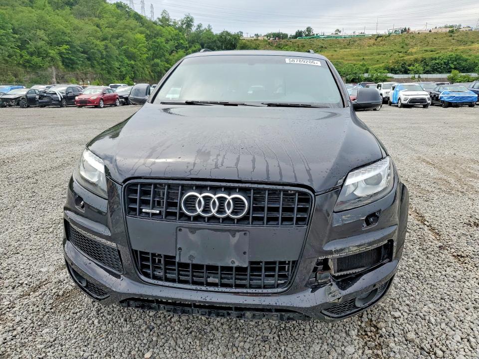 2015 Audi Q7 VIN WA1DGAFE6FD031173 COPART salvage auction — FRONT END, Pa - Certificate Of Salvage, sold $1,900 on 2026-07-29 (photo 5)
