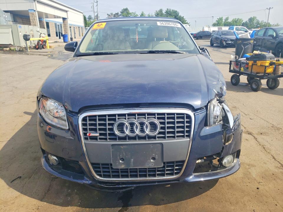 2009 Audi A4 VIN WAUDF48H89K005804 COPART salvage auction — SIDE, CT - CERT OF TITLE-SALVAGE, sold $450 on 2026-07-10 (photo 5)
