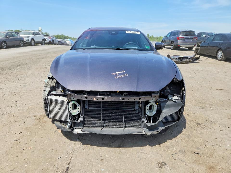2019 Maserati Ghibli VIN ZAM57XSS5K1339628 COPART salvage auction — FRONT END, Va - Cert Of Title - Salvage, sold $6,600 on 2026-07-08 (photo 5)