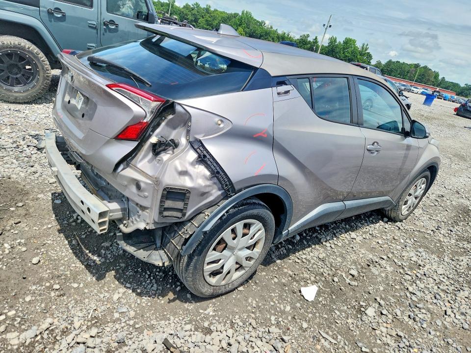 2019 Toyota C-hr VIN NMTKHMBX7KR092578 COPART salvage auction — REAR END, Al - Cert Of Title-Salvage Title, sold $1,950 on 2026-07-23 (photo 3)