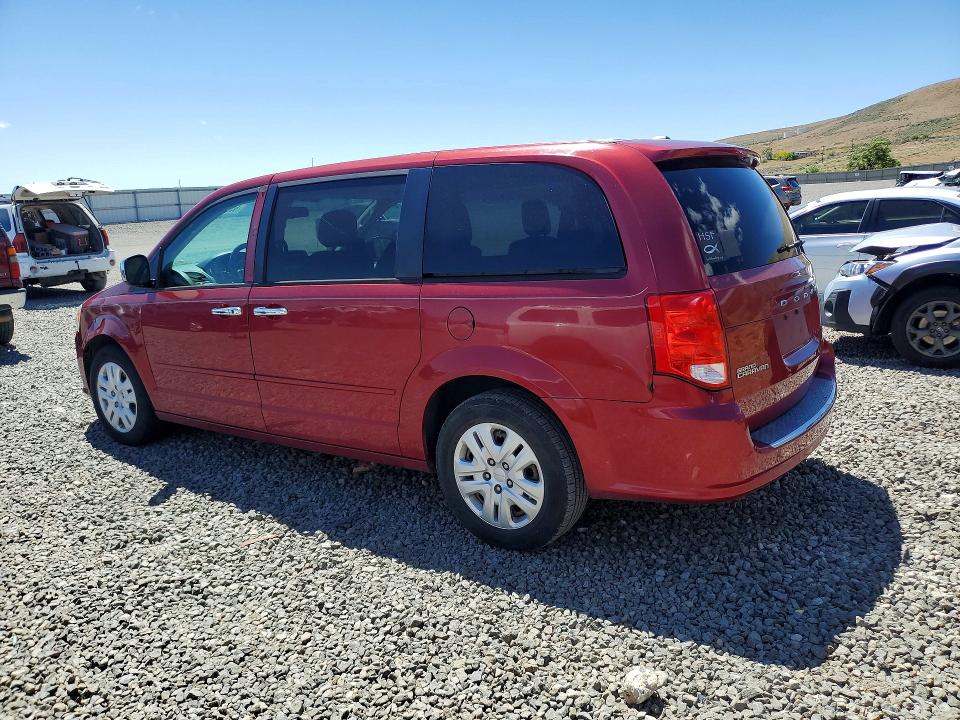 2015 Dodge Caravan VIN 2C4RDGBG7FR709635 COPART salvage auction — FRONT END, Nv - Certificate Of Title, sold $500 on 2026-07-09 (photo 2)