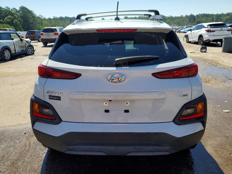 2021 Hyundai Kona VIN KM8K2CAA2MU601612 COPART salvage auction — FRONT END, Sc - Cert Of Title-Salvage, sold $3,500 on 2026-07-08 (photo 6)