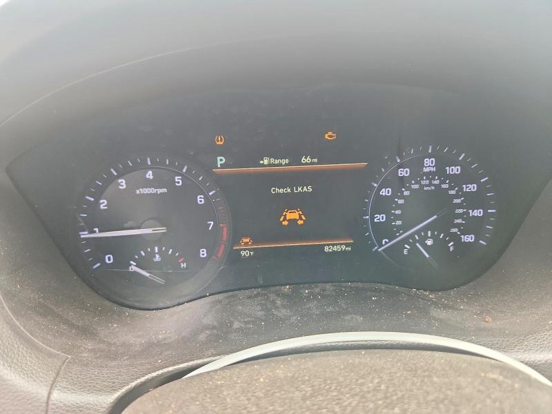2018 Genesis G80 VIN KMHGN4JE8JU227623 COPART salvage auction — NORMAL WEAR, Tx - Certificate Of Title, sold $4,600 on 2026-07-14 (photo 9)