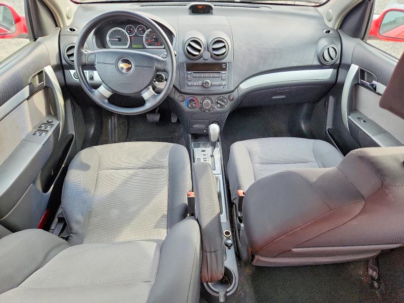2011 Chevrolet Aveo VIN KL1TD6DEXBB138637 COPART salvage auction — REAR END, VA - CERT OF TITLE - SALVAGE, sold $575 on 2026-07-22 (photo 8)