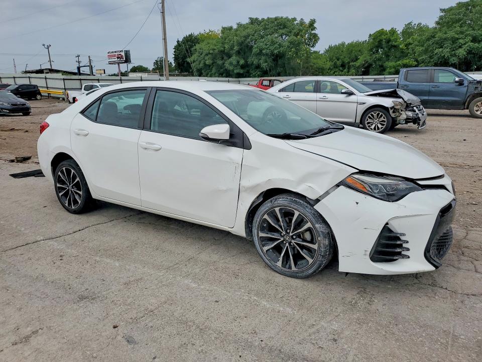 2019 Toyota Corolla VIN 5YFBURHE6KP888747 COPART salvage auction — FRONT END, OK - CERTIFICATE OF TITLE, sold $5,400 on 2026-07-16 (photo 4)