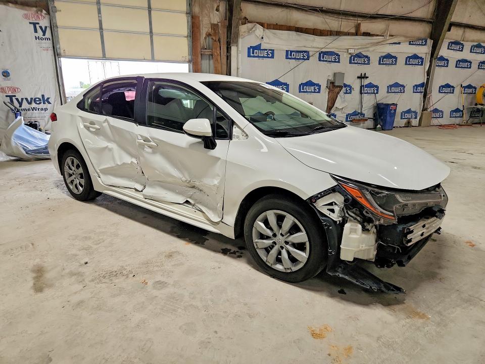 2020 Toyota Corolla VIN JTDEPRAE3LJ081123 COPART salvage auction — SIDE, Fl - Certificate Of Title, sold $2,050 on 2026-07-07 (photo 4)