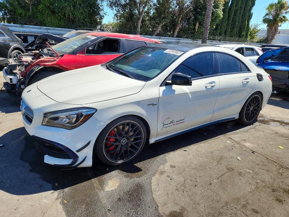 2018 Mercedes-benz Cla-klasse amg VIN WDDSJ5CB6JN550197 COPART salvage auction — UNDERCARRIAGE, Ca - Certificate Of Title, sold $7,500 on 2026-07-28 (photo 1)