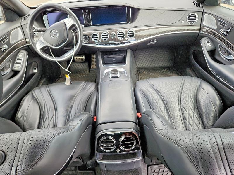 2015 Mercedes-benz S-klasse amg VIN WDDUG7JB2FA153042 COPART salvage auction — REAR END, Ct - Certificate Of Title (P), sold $12,500 on 2026-07-09 (photo 8)