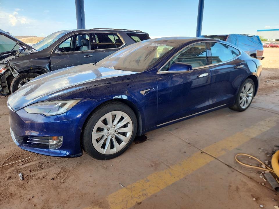 2017 Tesla Model s VIN 5YJSA1E14HF189536 COPART salvage auction — MINOR DENT/SCRATCHES, Az - Certificate Of Title, sold $11,895 on 2026-07-02 (photo 1)