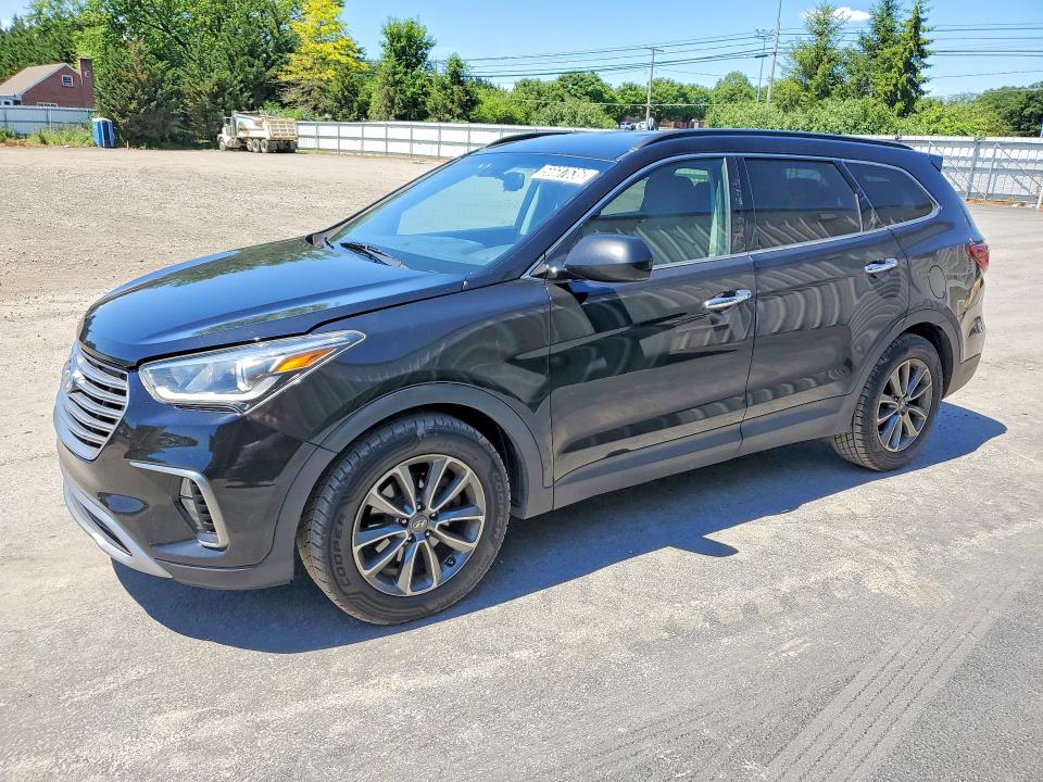 2017 Hyundai Santa fe VIN KM8SMDHF9HU207385 COPART salvage auction — MINOR DENT/SCRATCHES, Va - Certificate Of Title (P), sold $1,600 on 2026-07-21 (photo 1)