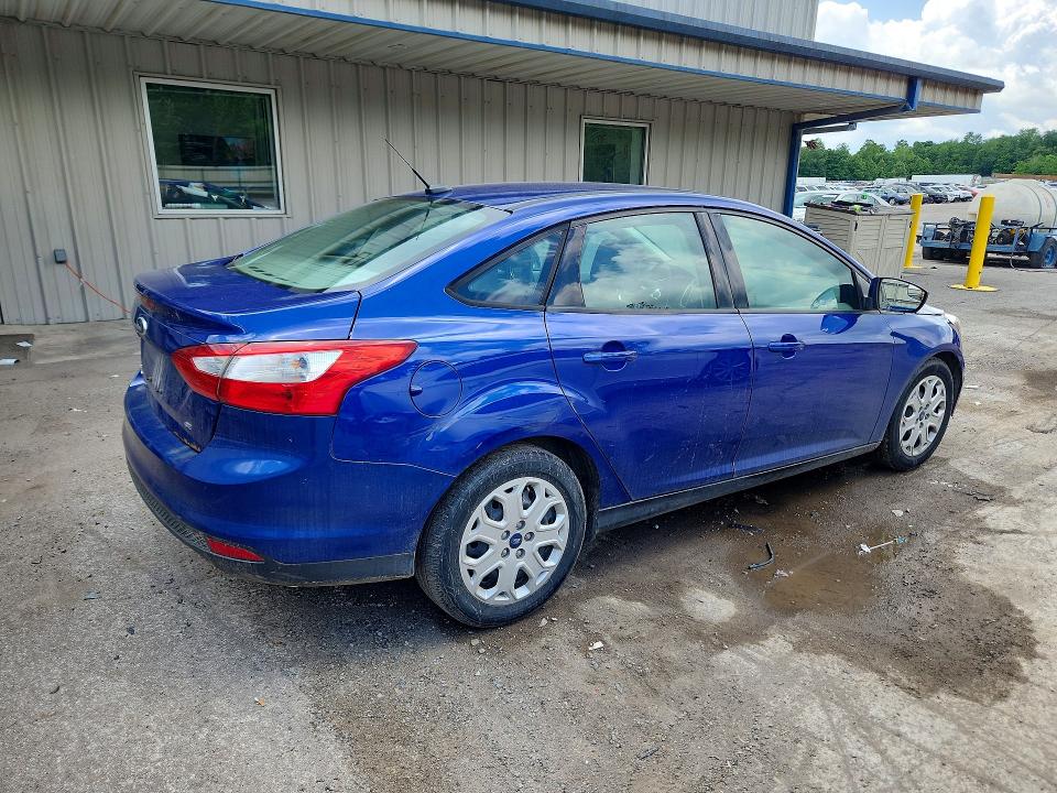 2012 Ford Focus VIN 1FAHP3F21CL310272 COPART salvage auction — FRONT END, PA - CERTIFICATE OF SALVAGE, sold $325 on 2026-07-02 (photo 3)