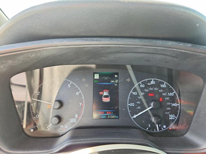 2024 Toyota Corolla VIN JTDS4MCE2R3519994 COPART salvage auction — REAR END, Ca - Salvage Certificate, sold $900 on 2026-07-23 (photo 9)