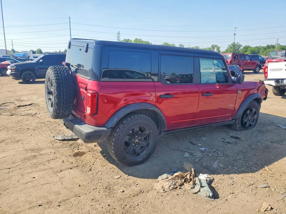 2025 Ford Bronco VIN 1FMEE7BH0SLA78715 COPART salvage auction — FRONT END, MI - CERT OF TITLE-SALVAGE VEHICLE, sold $16,700 on 2026-09-18 (photo 3)