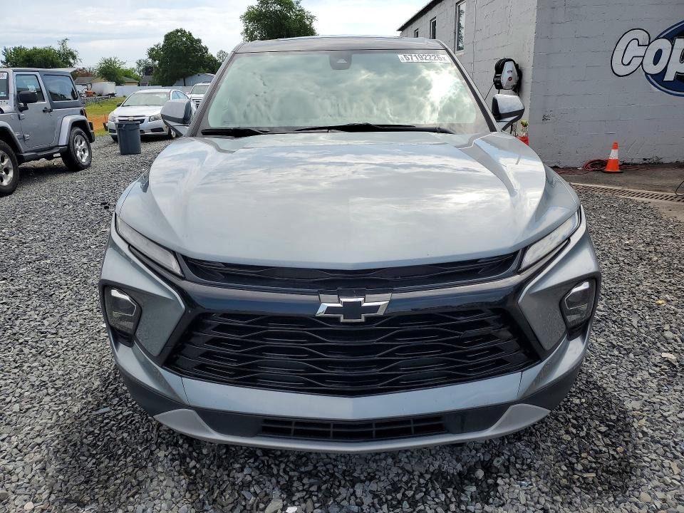 2023 Chevrolet Blazer VIN 3GNKBHR4XPS124665 COPART salvage auction — REAR END, Nj - Cert Of Title-Salvage, sold $9,500 on 2026-07-28 (photo 5)