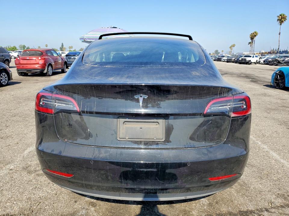 2021 Tesla VIN 5YJ3E1EA1MF072824 COPART salvage auction — FRONT END, CA - SALVAGE CERTIFICATE, sold $5,200 on 2026-07-19 (photo 6)