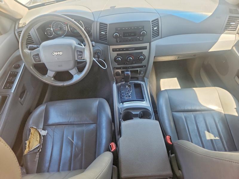 2007 Jeep Grand cherokee VIN 1J8GR48K17C557292 COPART salvage auction — FRONT END, AB - BOS - SALVAGE, sold $450 on 2026-07-02 (photo 8)