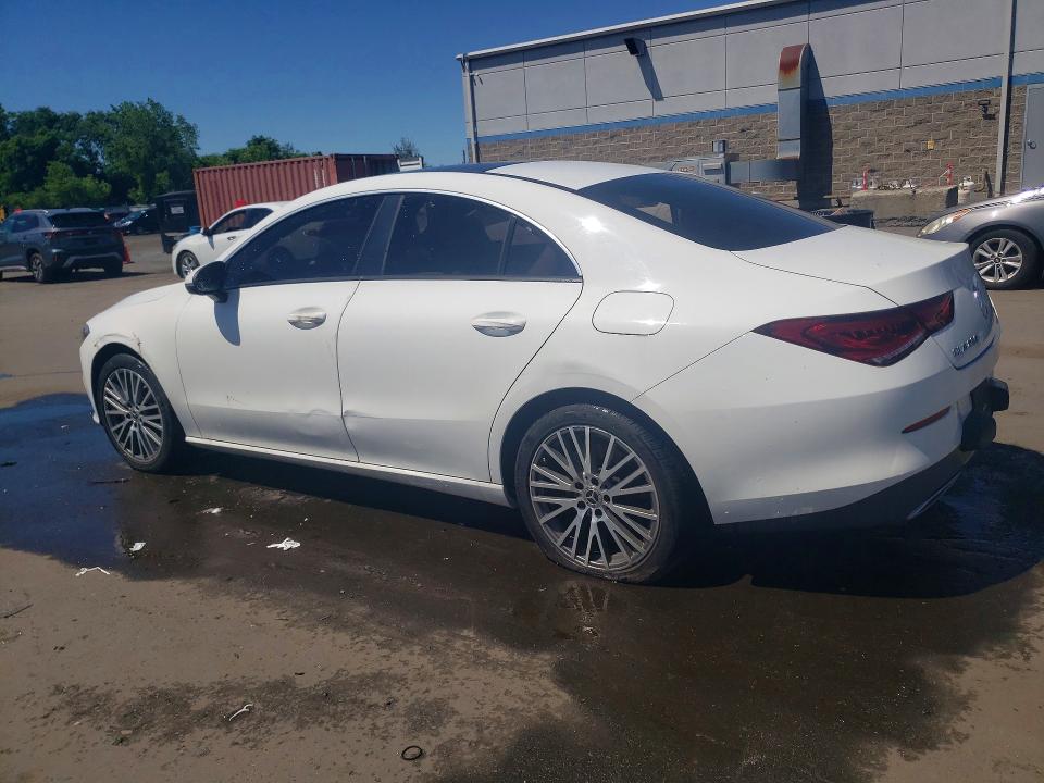2020 Mercedes-benz Cla-klasse VIN WDD5J4HB7LN070642 COPART salvage auction — VANDALISM, Ct - Cert Of Title-Salvage, sold $7,300 on 2026-08-11 (photo 2)