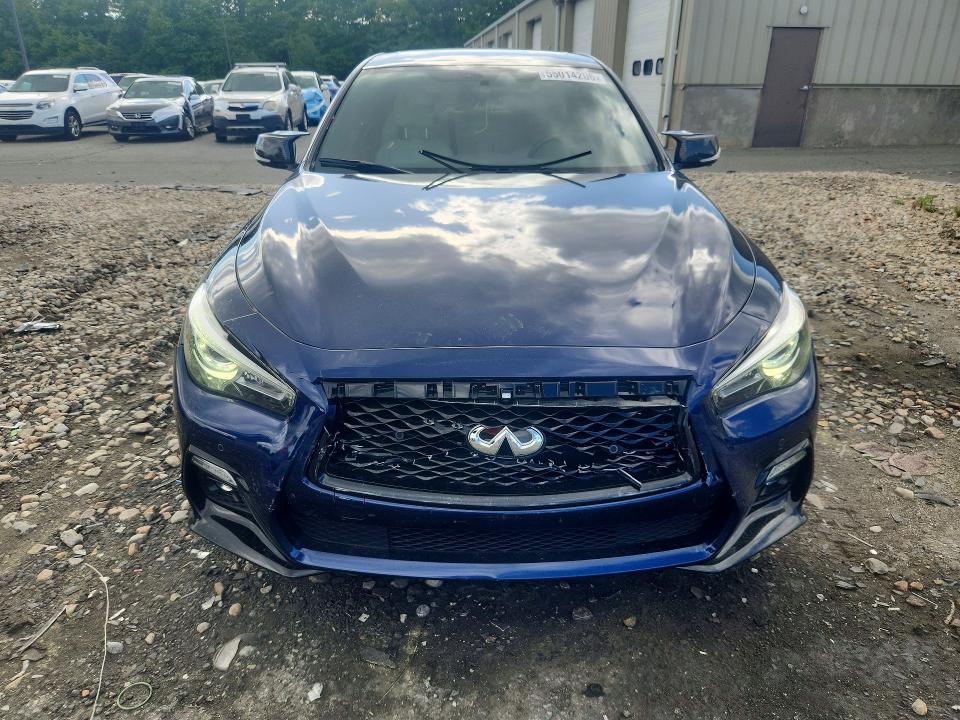 2021 Infiniti VIN JN1FV7DR6MM880698 COPART salvage auction — REAR END, Ct - Cert Of Title-Salvage, sold $4,750 on 2026-07-21 (photo 5)