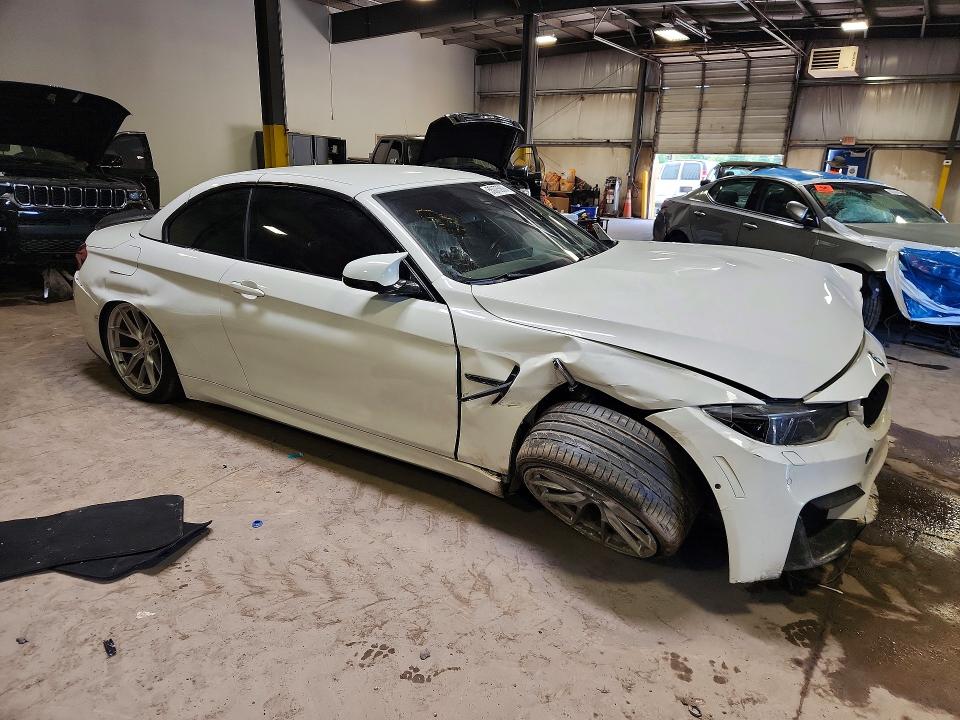 2016 BMW M4 VIN WBS3U9C55GP970370 COPART salvage auction — FRONT END, Pa - Certificate Of Salvage, sold $875 on 2026-07-29 (photo 4)