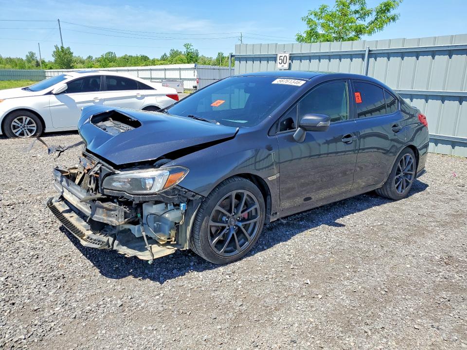 2018 Subaru Wrx VIN JF1VA1K6XJ9822284 COPART salvage auction — FRONT END, On - Permit Salvage, sold $850 on 2026-07-16 (photo 1)