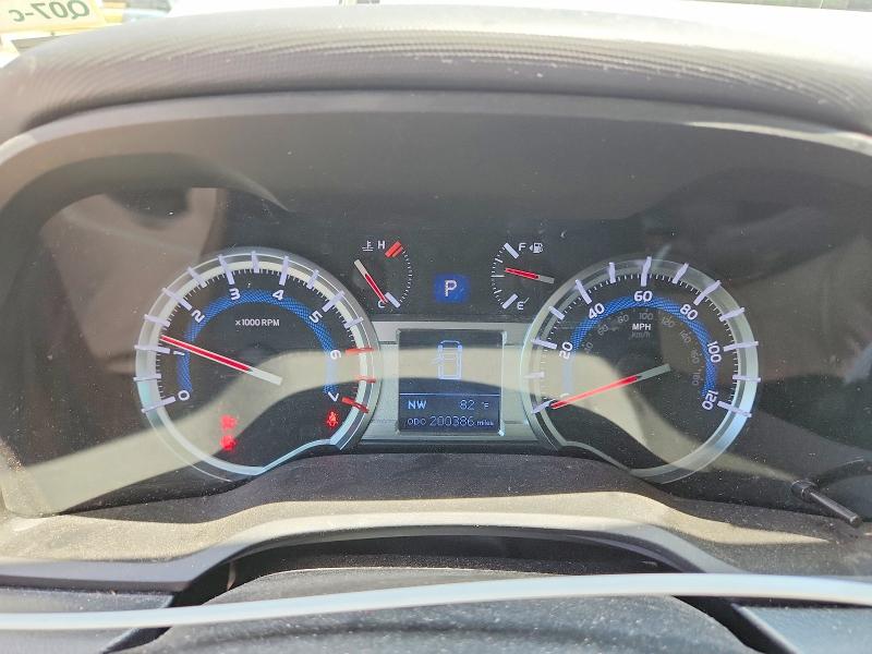 2014 Toyota 4runner VIN JTEBU5JR6E5193087 COPART salvage auction — FRONT END, Md - Cert Of Salvage > 75% Damage, sold $6,400 on 2026-07-28 (photo 9)