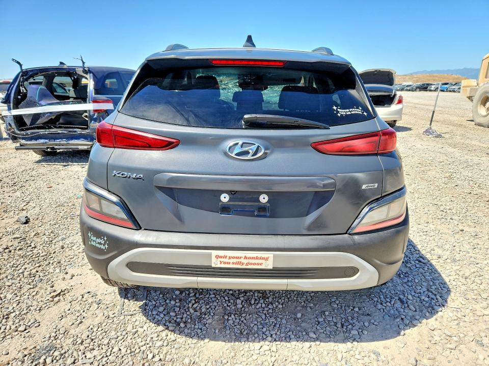 2023 Hyundai Kona VIN KM8K3CAB3PU002972 COPART salvage auction — FRONT END, Ut - Salvage Certificate, sold $3,300 on 2026-07-24 (photo 6)