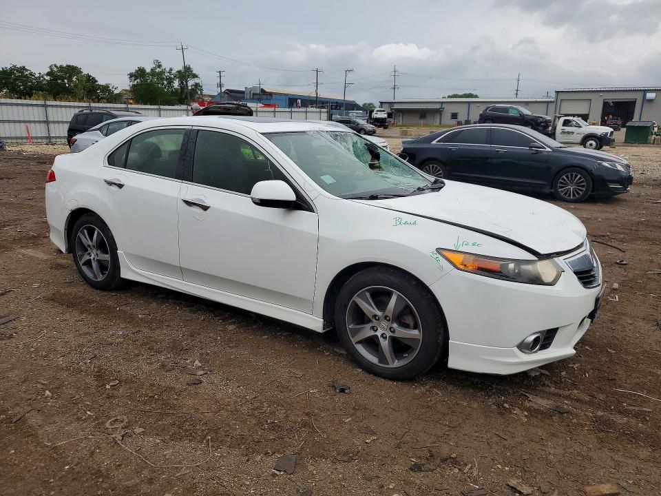 2014 Acura Tsx VIN JH4CU2F85EC000865 COPART salvage auction — FRONT END, Il - Salvage Certificate, sold $575 on 2026-07-10 (photo 4)