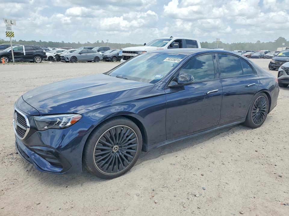 2024 Mercedes-benz E-klasse VIN W1KLF4HB0RA020397 COPART salvage auction — WATER/FLOOD, Tx - Salvage Title-Flood Damage, sold $30,750 on 2026-07-14 (photo 1)