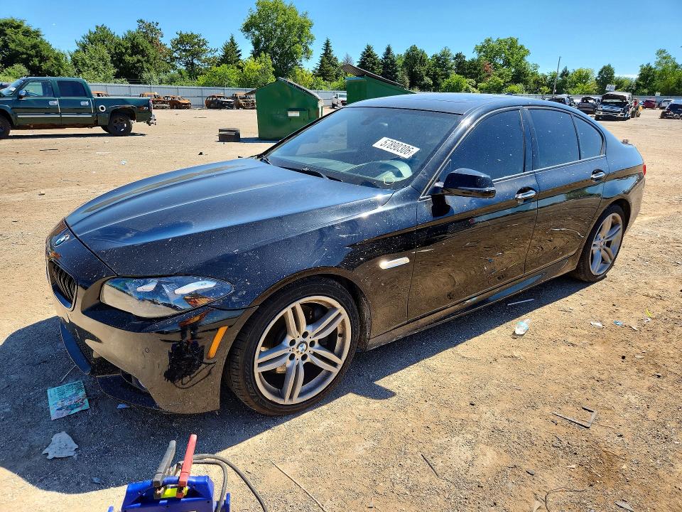 2014 BMW VIN WBA5B1C57ED480032 COPART salvage auction — FRONT END, Il - Salvage Certificate, sold $1,350 on 2026-07-23 (photo 1)
