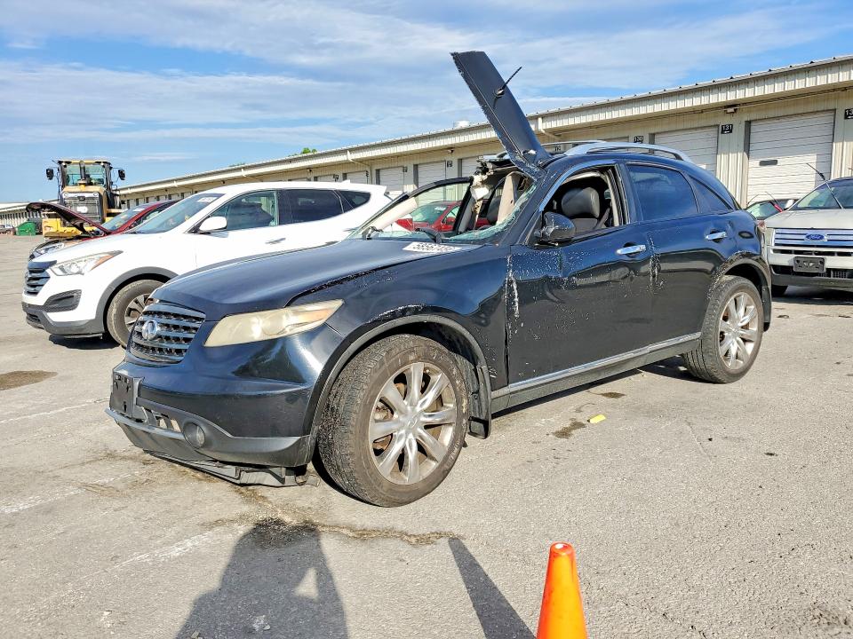 2008 Infiniti Fx VIN JNRAS08WX8X206436 COPART salvage auction — ROOF, KY - CERT OF TITLE-SALVAGE, sold $300 on 2026-07-27 (photo 1)