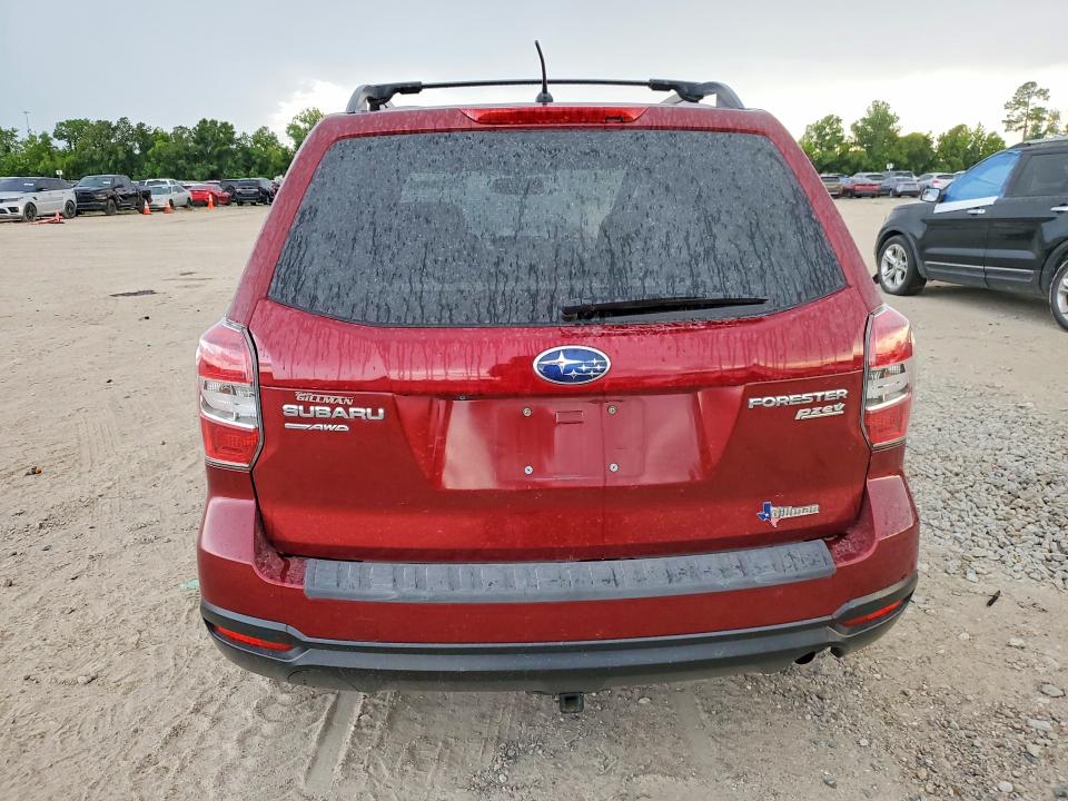 2014 Subaru Forester VIN JF2SJADC2EH465731 COPART salvage auction — FRONT END, TX - SALVAGE VEHICLE TITLE, sold $675 on 2026-07-28 (photo 6)